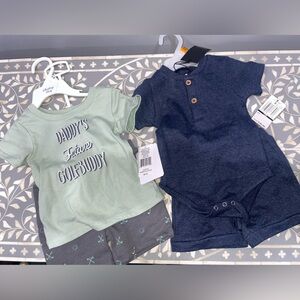 New! 12 Month Summer Outfits for Baby Boy